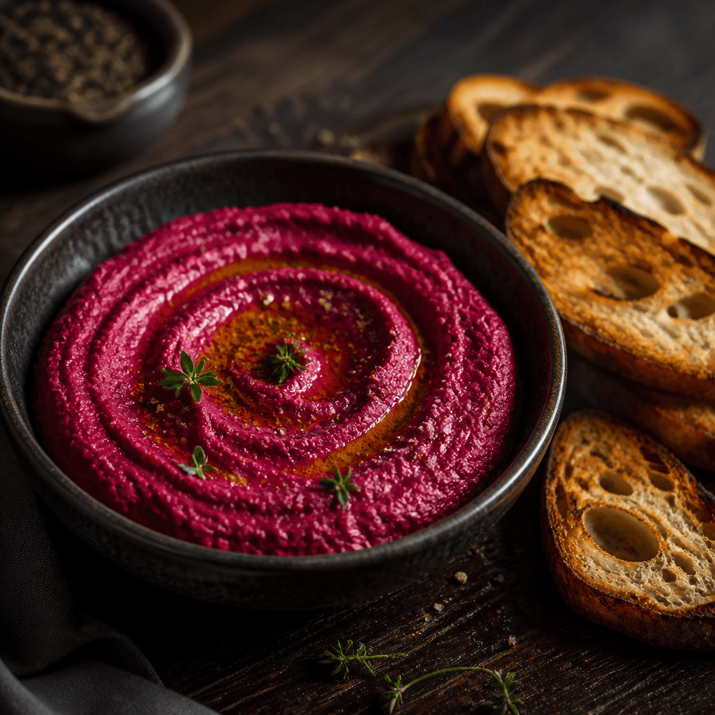 Hummus de Remolacha