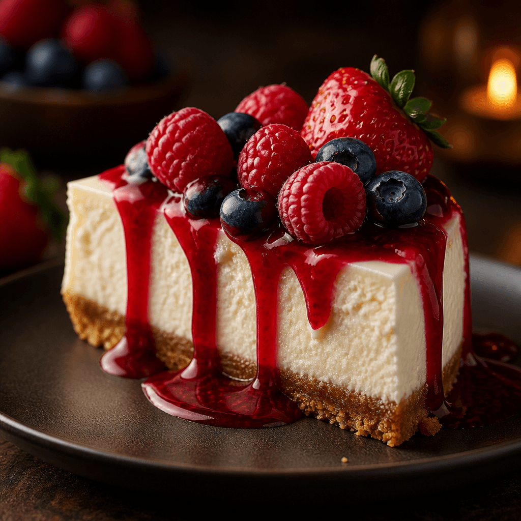 Cheesecake de Frutos Rojos